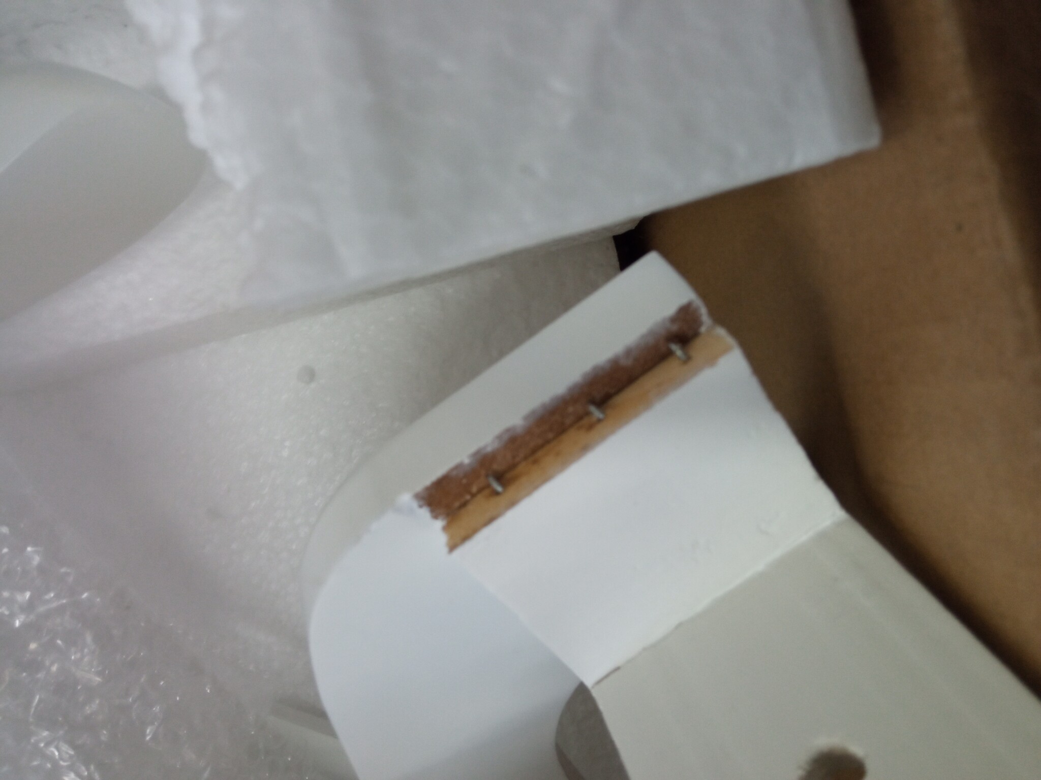 vidaXL Kledingrek met Kastje Hout Wit - 60% Korting