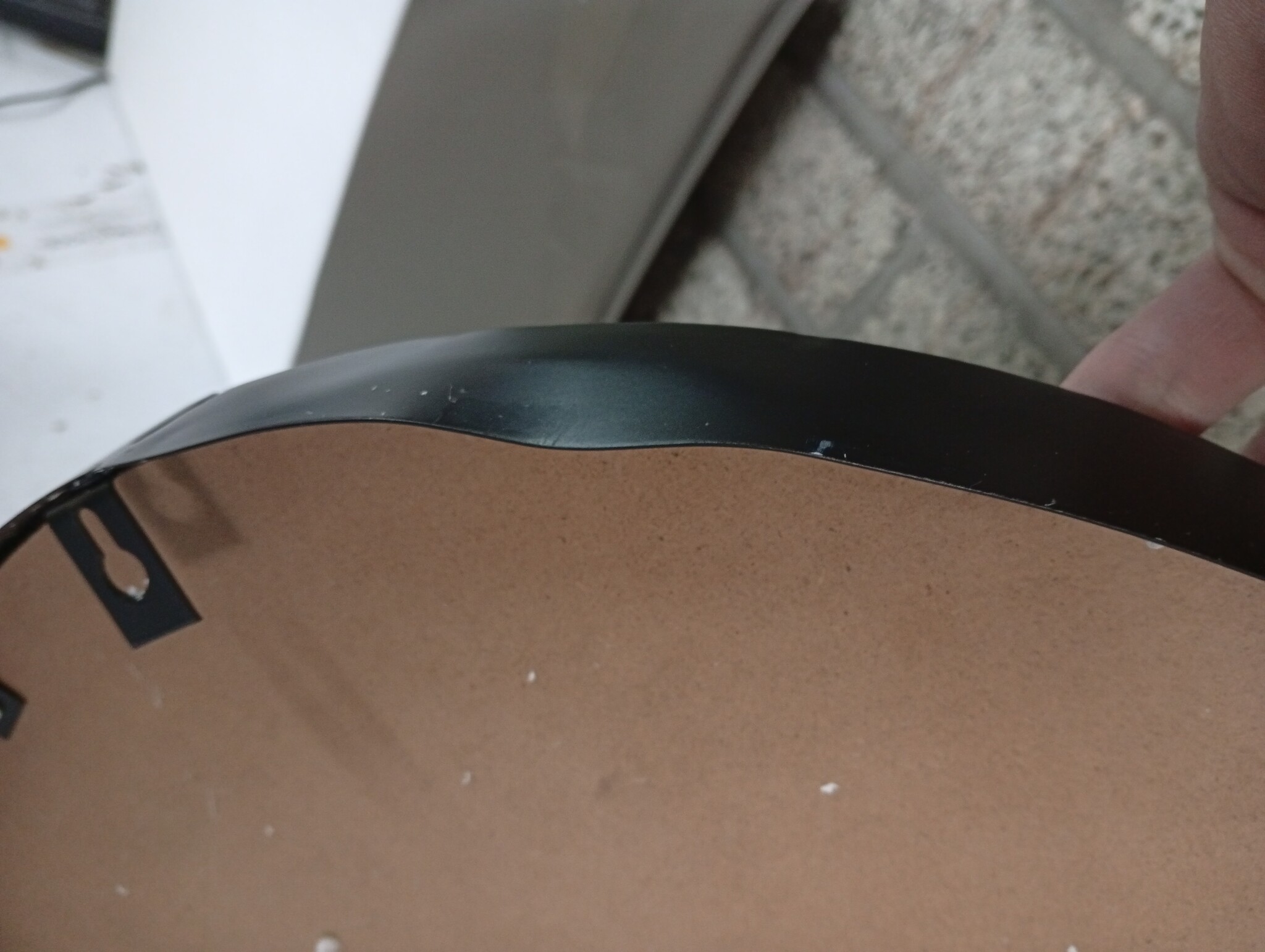 VidaXL Wandklok 39 cm (60% KORTING) - MDF & Ijzer, Bruin/Zwart