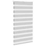 vidaXL Zebra rolgordijn Lichtgrijs 80x150cm - Nu 55% Korting!