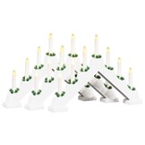 vidaXL Kerst Kaars Brug Wit - 35% Korting!