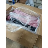 vidaXL Tweezitsbank 140cm Roze Fluweel - 55% Korting!