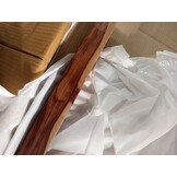 VidaXL Wandtafel Massief Sheeshamhout - 55% Korting!