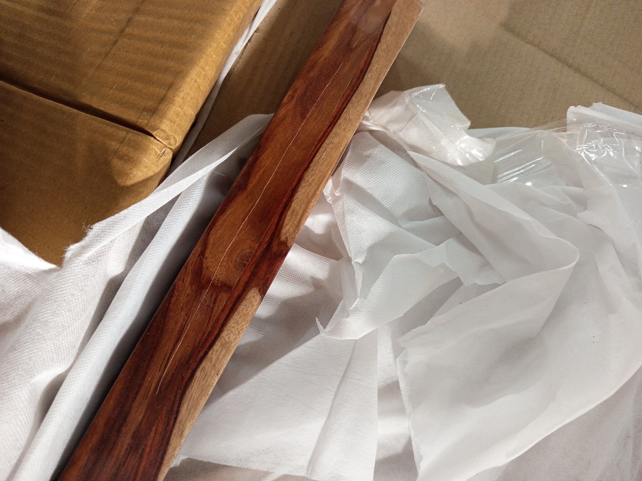 VidaXL Wandtafel Massief Sheeshamhout - 55% Korting!