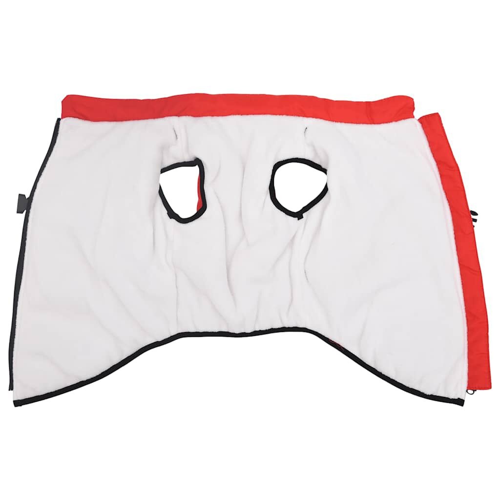 vidaXL Hondenjas met Harnas - Waterdicht & Reflecterend - Rood (L48) - 35% Korting!