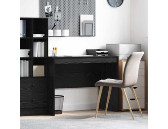 vidaXL Bureau Zwart eiken (100x50cm) - 35% Korting