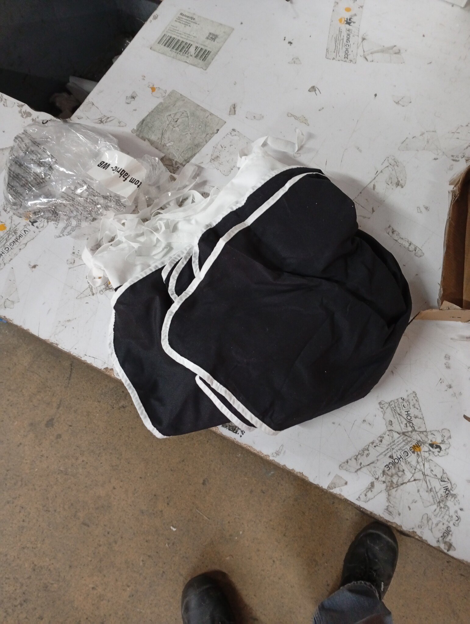 VidaXL Gordijnen voor Hoogslaper (55% korting!) - Wit & Zwart Polyester