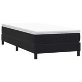 vidaXL Boxspring Zwart Fluweel 90x220 cm - 35% Korting!