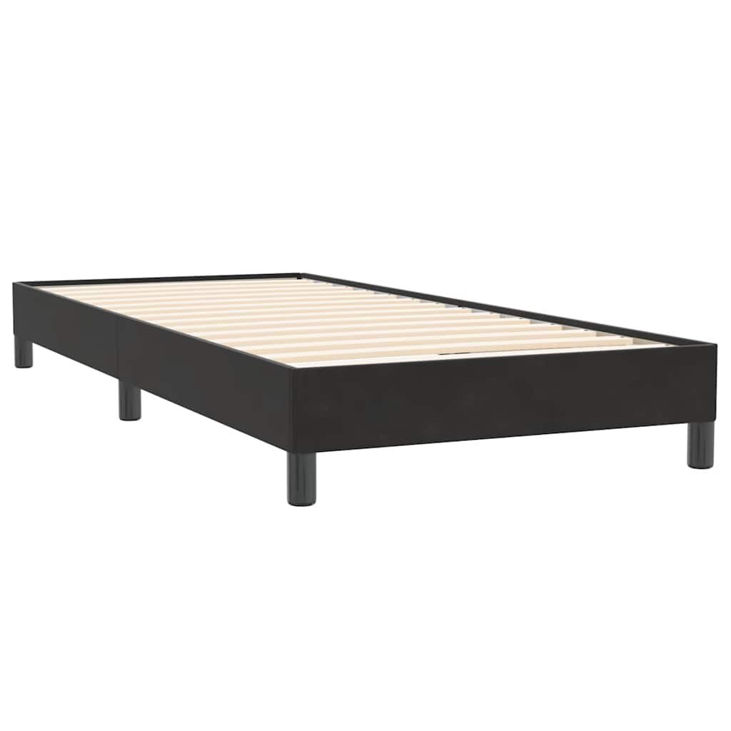 vidaXL Boxspring Zwart Fluweel 90x220 cm - 35% Korting!
