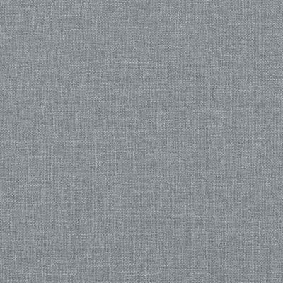 vidaXL Tweezitsbank 120cm stof lichtgrijs | 35% Korting