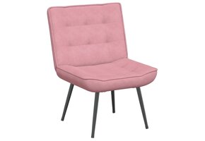 vidaXL Relaxstoel Fluweel Roze - 47% Korting!