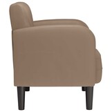 vidaXL Fauteuil Cappuccino (35% korting) - Kunstleer