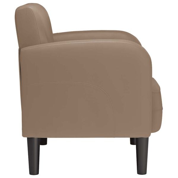 vidaXL Fauteuil Cappuccino (35% korting) - Kunstleer