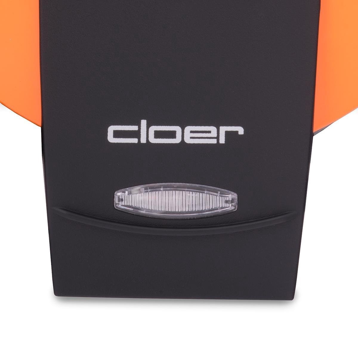 Cloer 1627-15 Wafelijzer (Oranje) - 65% Korting!