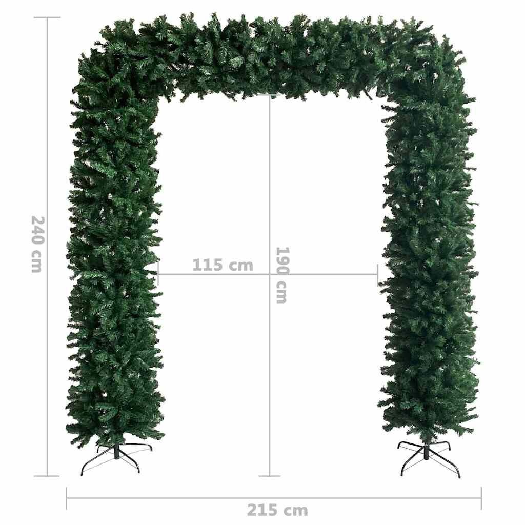 vidaXL Kerstboog 240 cm groen | Nu met 35% korting!
