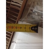 vidaXL Hangkast Lyon Hoogglans Wit (50x31x60cm) - 55% Korting!