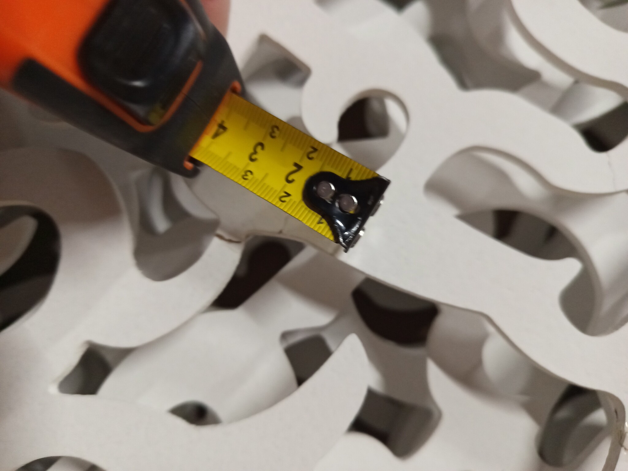 vidaXL Kamerscherm 6 panelen Paulowniahout Wit - 60% Korting