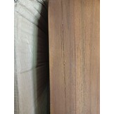 vidaXL Tv-meubel wandmontage 90x30x30 cm massief teakhout