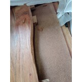 vidaXL Boekenkast met 4 schappen 80x30x180 cm massief acaciahout