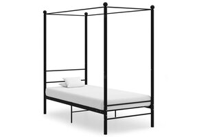 VidaXL Hemelbedframe Metaal Zwart 90x200 cm - 59% Korting!