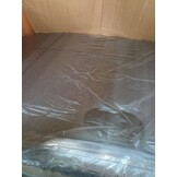 vidaXL Massagestoel verstelbaar stof donkergrijs