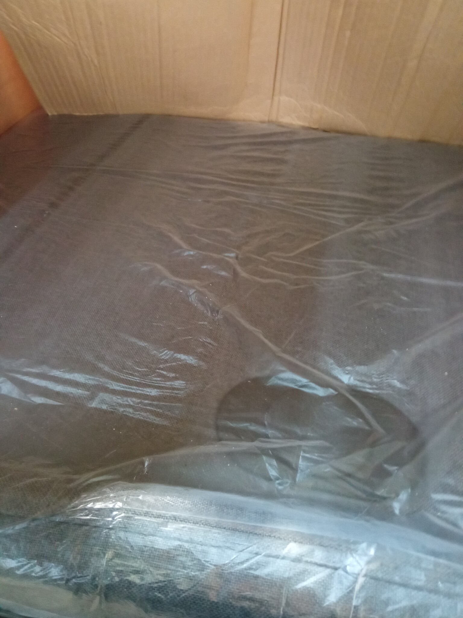 vidaXL Massagestoel verstelbaar stof donkergrijs