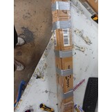 vidaXL Terrasscherm inklapbaar 200 cm crème