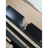 vidaXL Salontafel 90x60x31 cm bewerkt hout zwart