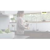 Kärcher WV 1 Raamreiniger - Looptijd accu 25 min. - Werkbreedte 250 mm - Rubberen zuigstrip