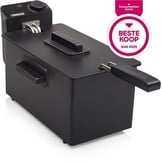 Princess Friteuse 182727 - 3 liter - Koude zone - Frituurpan - 2000W - Zwart - Beste Koop Consumentengids Augustus 2025