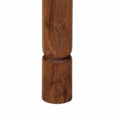 vidaXL Eettafel 80x80 cm Massief Acaciahout - 42% Korting!