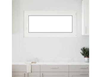 vidaXL Kelderraam RISOR 120x60 cm | 35% Korting | Wit PVC Draaikiep