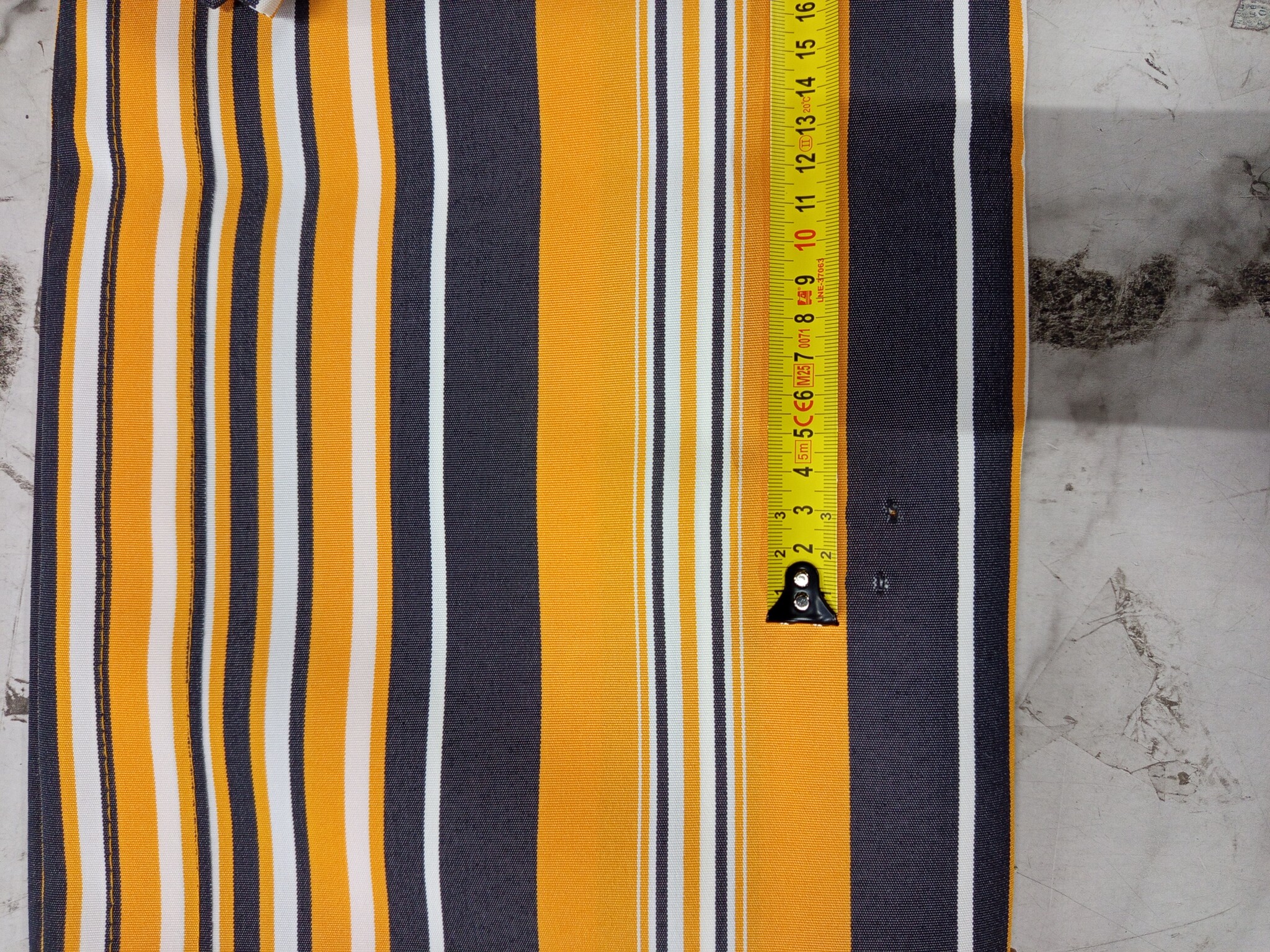 vidaXL Luifeldoek Vervangend 3,5x2,5m Gestreept - 55% Korting!