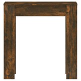 vidaXL Eettafel 140x74,5x76 cm Gerookt Eiken - 35% Korting!