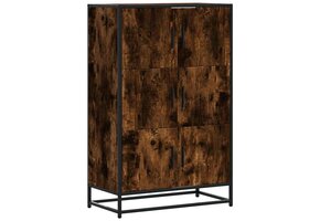 vidaXL Hoge Kast (Gerookt Eiken) - 35% Korting!