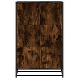 vidaXL Hoge Kast (Gerookt Eiken) - 35% Korting!