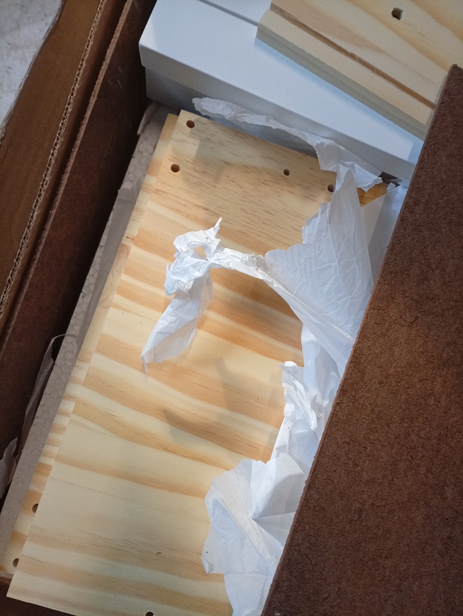 vidaXL Hill Nachtkastje | Massief Grenenhout Wit | 55% Korting