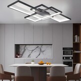 Moderne LED Plafondlamp met Afstandsbediening - 37% Korting!