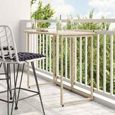 vidaXL Tuintafel Inklapbaar Poly Rattan Beige - 47% Korting!