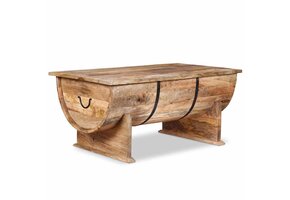VidaXL Salontafel 88x50x40 cm Massief Mangohout - 10% Korting!
