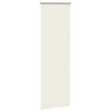 vidaXL Rolgordijn Verduisterend - Gebroken Wit - 40x150 cm - 35% Korting