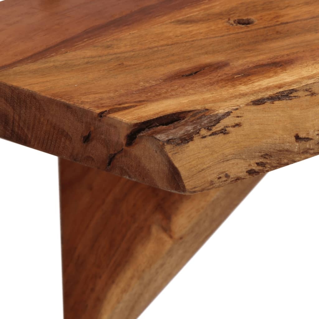 vidaXL Wandschappen Massief Acaciahout - 2 stuks met 35% korting!