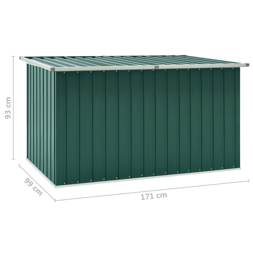 vidaXL Tuinbox 171x99x93 cm groen | -35%