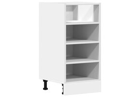 vidaXL Onderkast Wit (40x44,5x81,5 cm) - 55% Korting!