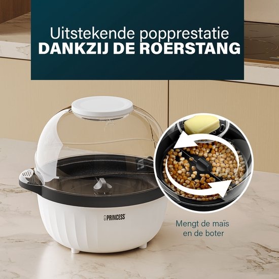 Princess Popcornmaker 292980 - 450W - 35% Korting