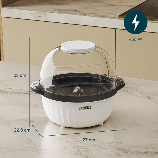 Princess Popcornmaker 292980 - 450W - 35% Korting