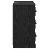 vidaXL Dressoir Zwart Eiken - 55% Korting! Retouren