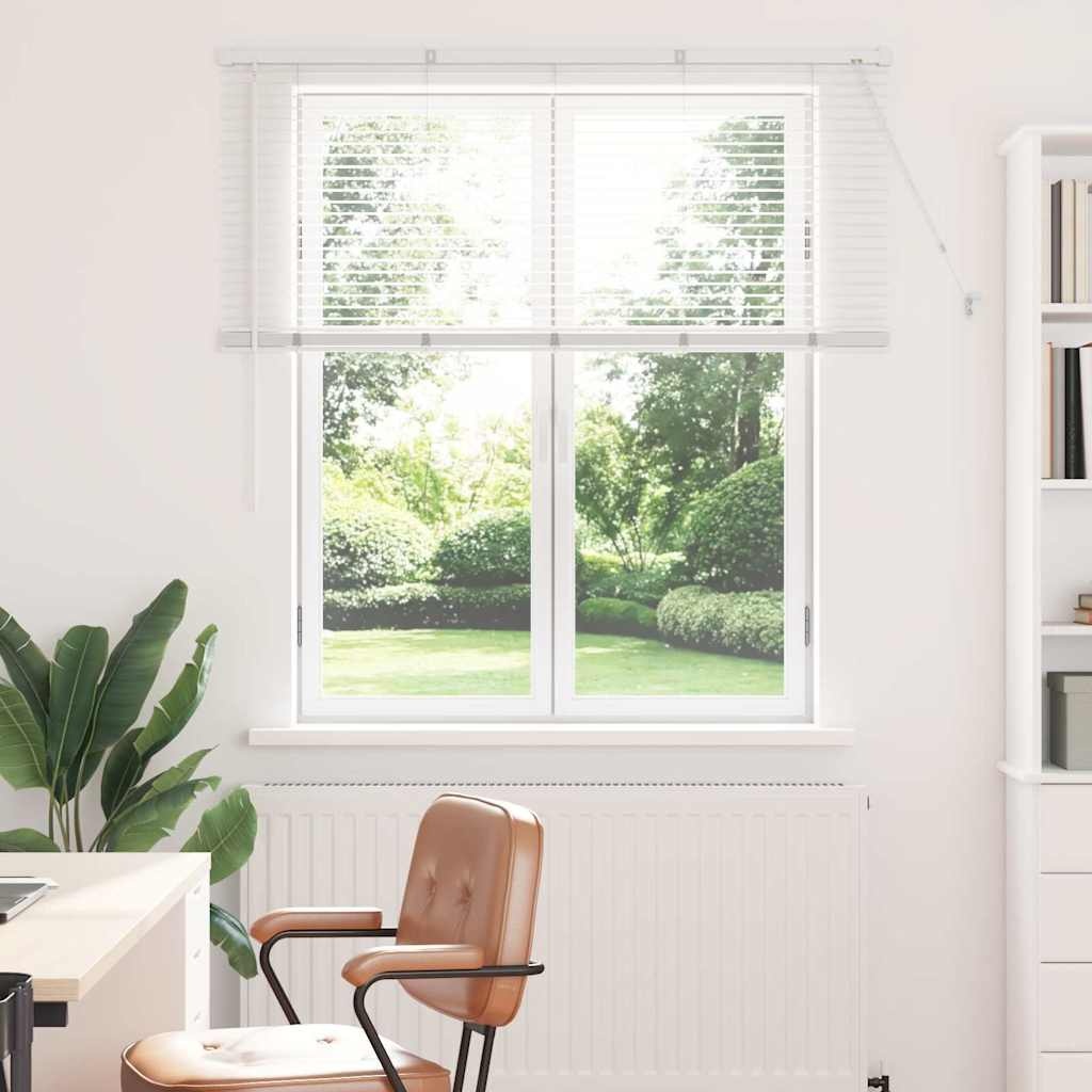 vidaXL Raamblind Aluminium Wit - 60% Korting