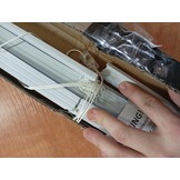 vidaXL Raamblind Aluminium Wit - 60% Korting