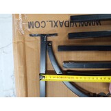 vidaXL 3-delige Tafeltjesset Ruw Mangohout - 55% Korting!