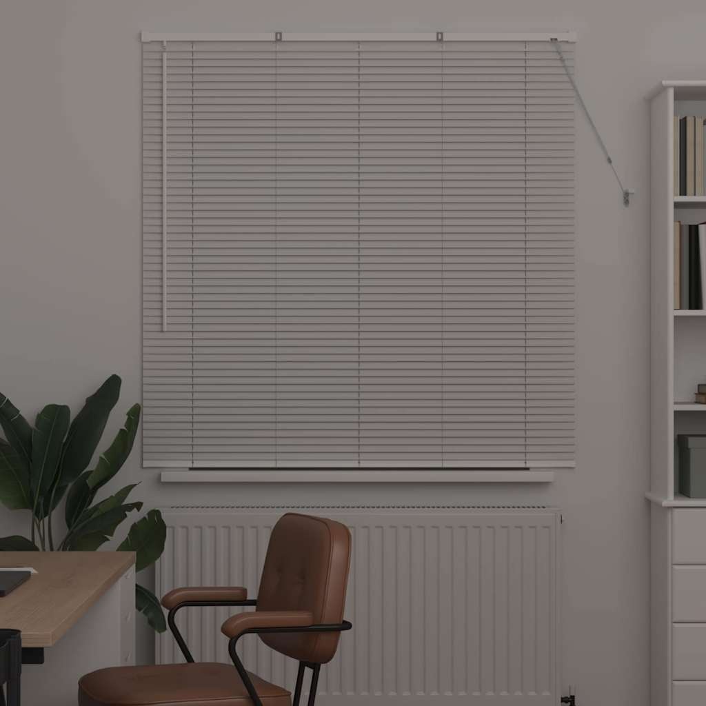 vidaXL Raamblind Aluminium Wit - 60% Korting